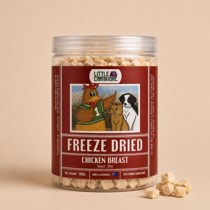 LITTLE CARNIVORE Freeze Dried Chicken Breast(Small bites)