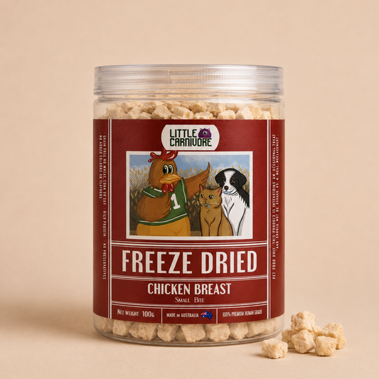LITTLE CARNIVORE Freeze Dried Chicken Breast(Small bites)